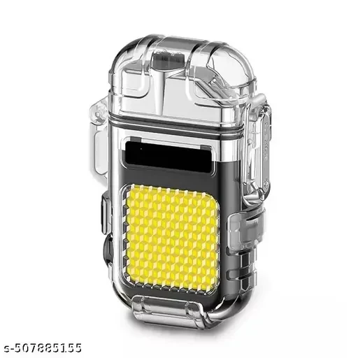 Rechargeable Electric Arc Lighter – Windproof, Waterproof & LED Flashlight